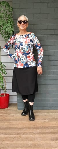 Image 2 of KylieJane Tulip skirt - black