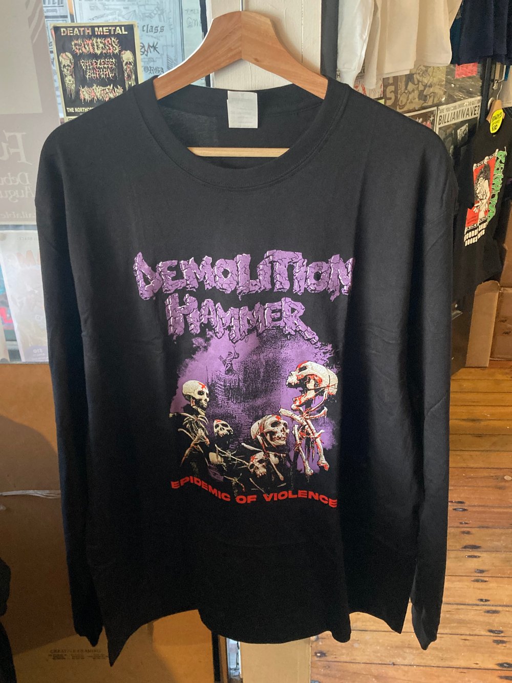 Demolition Hammer - Epidemic of Violence L/S Shirt 