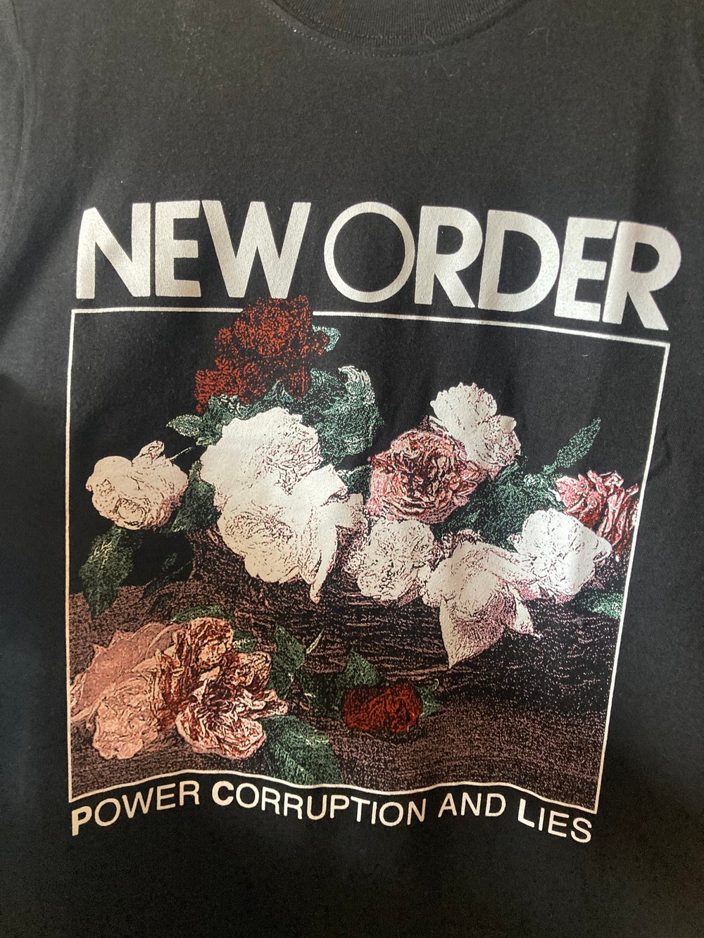 New Order - Power Corruption and Lies Tee
