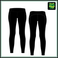 Girls Lycra Tights - Black - $62.25