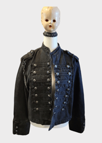Image 2 of David Bowie aladin sane custom denim band jacket