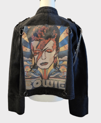 Image 1 of David Bowie aladin sane custom denim band jacket