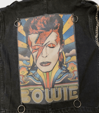 Image 4 of David Bowie aladin sane custom denim band jacket
