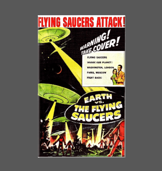 EARTH VS THE FLYING SAUCERS