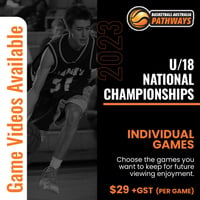$29+gst - 2024 U18 National Championships - Single Game