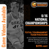 $179+gst - 2023 U16 National Championships - Total Tournament Team Package