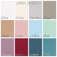 Image 2 of LINEN FABRIC LETTERS