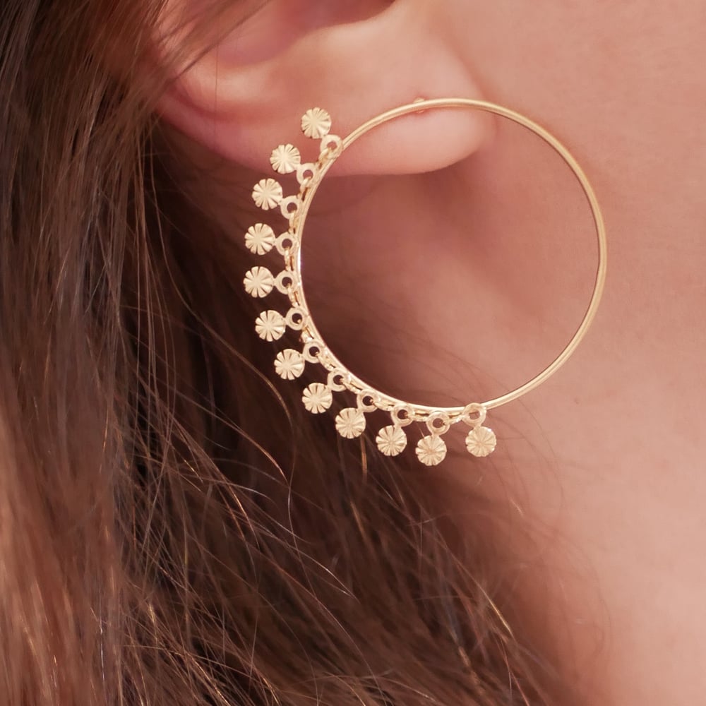 Image of Grandes Boucles d'Oreilles KERI