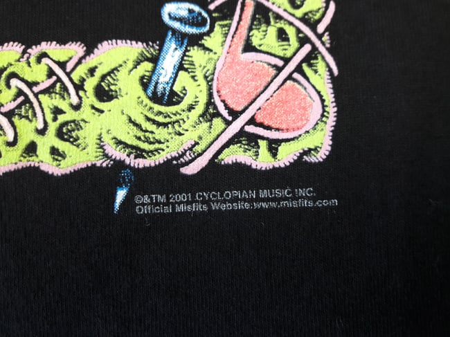 2001 Misfits T-Shirt Hanes