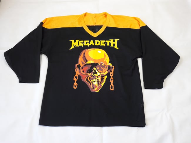 2004 Megadeth Hockey Jersey