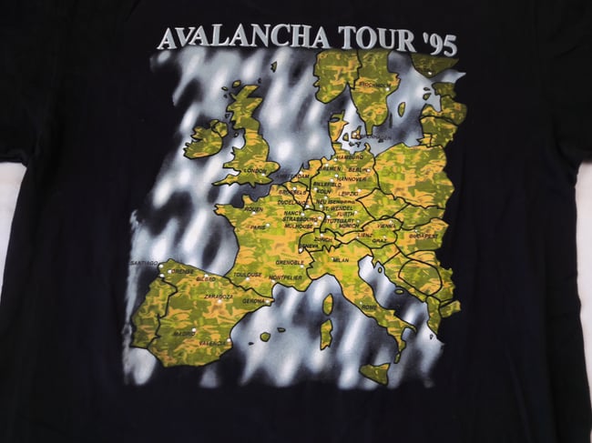 1995 Heroes Tour T-Shirt