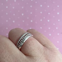 Image 5 of Sterling Silver Stacking Rings 
