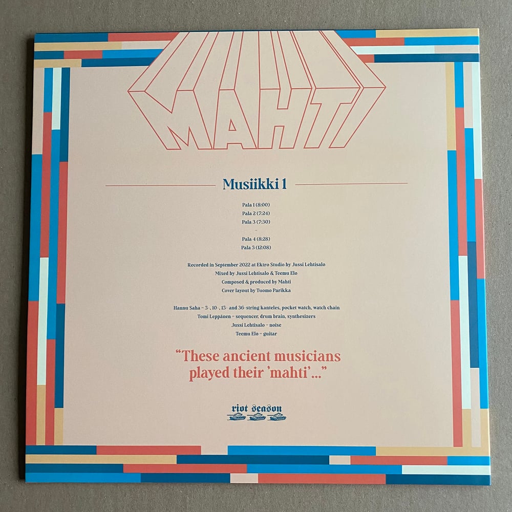MAHTI ‘Musiikki 1’ Orange Marmalade Vinyl LP