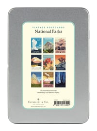 Image 2 of Cavallini & Co. National Parks Vintage Style Postcard Set