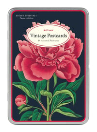 Image 1 of Cavallini & Co. Botany Vintage Style Postcard Set