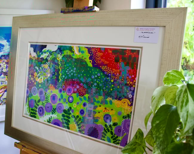 Original Painting: "The Artist's Garden"