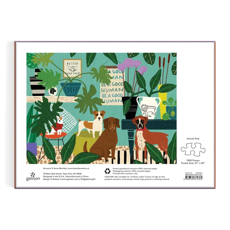 PUZZLE 1000 PIÈCES - BETTER TOGETHER, GALISON Image 3