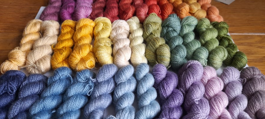 Image of embroidery thread - merino and silk