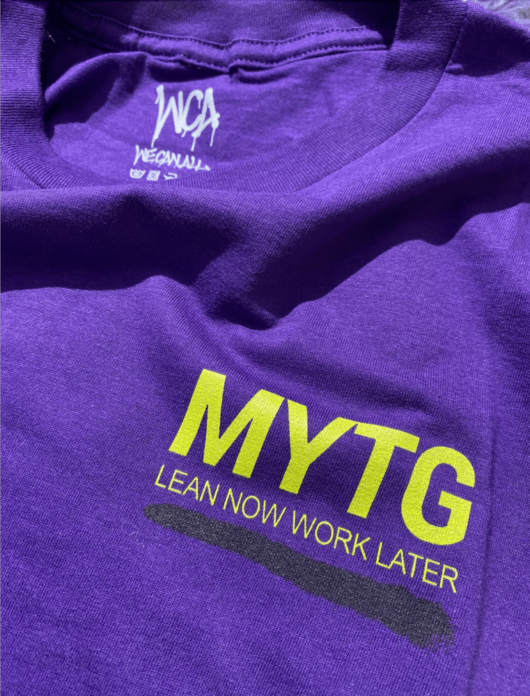 Image of MYTG "lean logo" Dark purple
