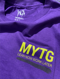 Image 4 of MYTG "lean logo" Dark purple