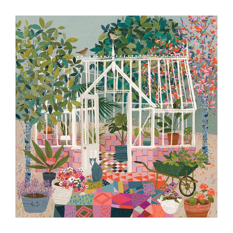 PUZZLE 500 PIÈCES - GREENHOUSE GARDENS, GALISON Image 2