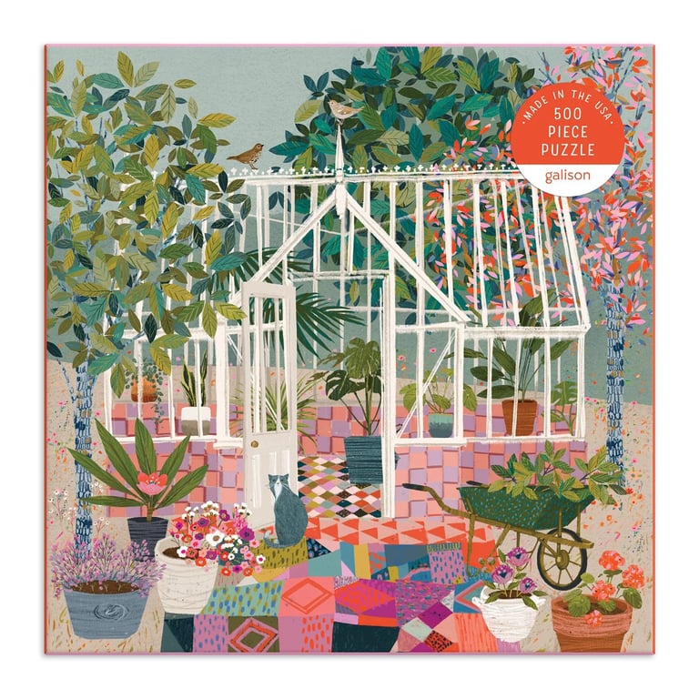 PUZZLE 500 PIÈCES - GREENHOUSE GARDENS, GALISON Image 4