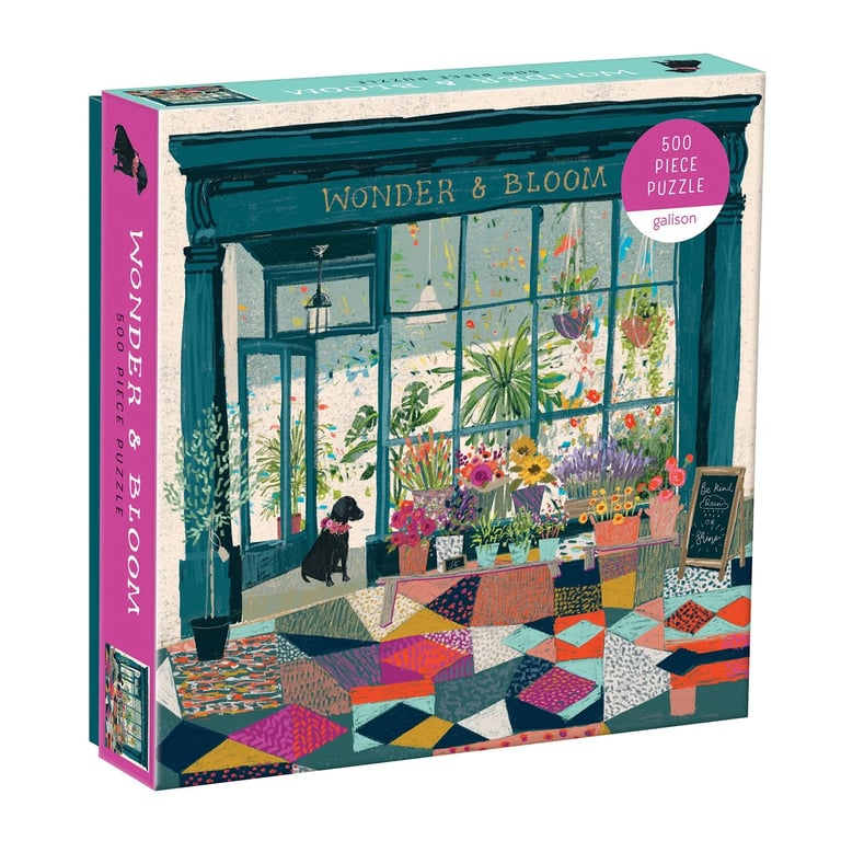 PUZZLE 500 PIÈCES - WONDER & BLOOM, GALISON