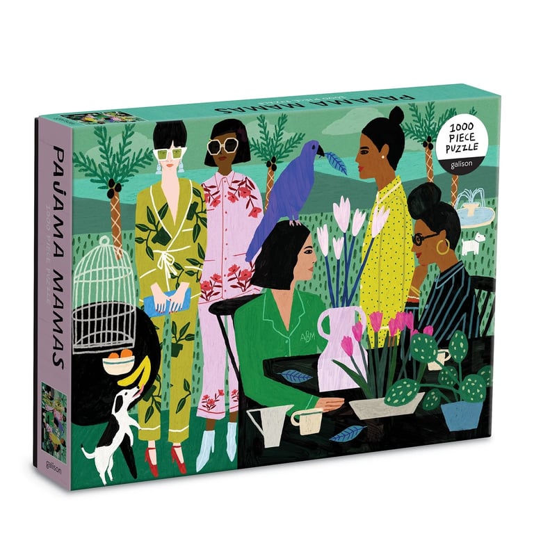 PUZZLE 1000 PIÈCES - PAJAMA MAMAS, GALISON