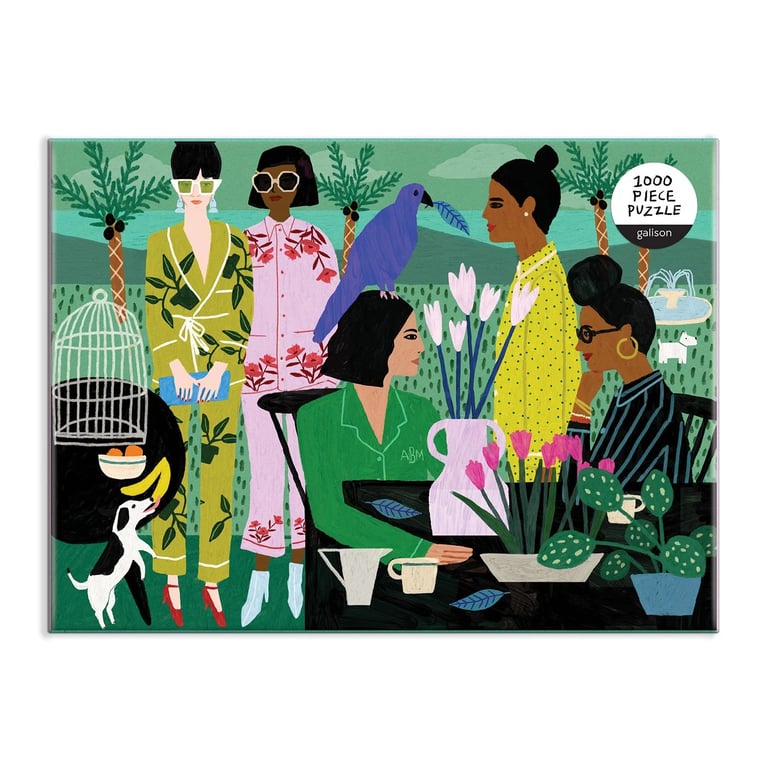 PUZZLE 1000 PIÈCES - PAJAMA MAMAS, GALISON Image 4
