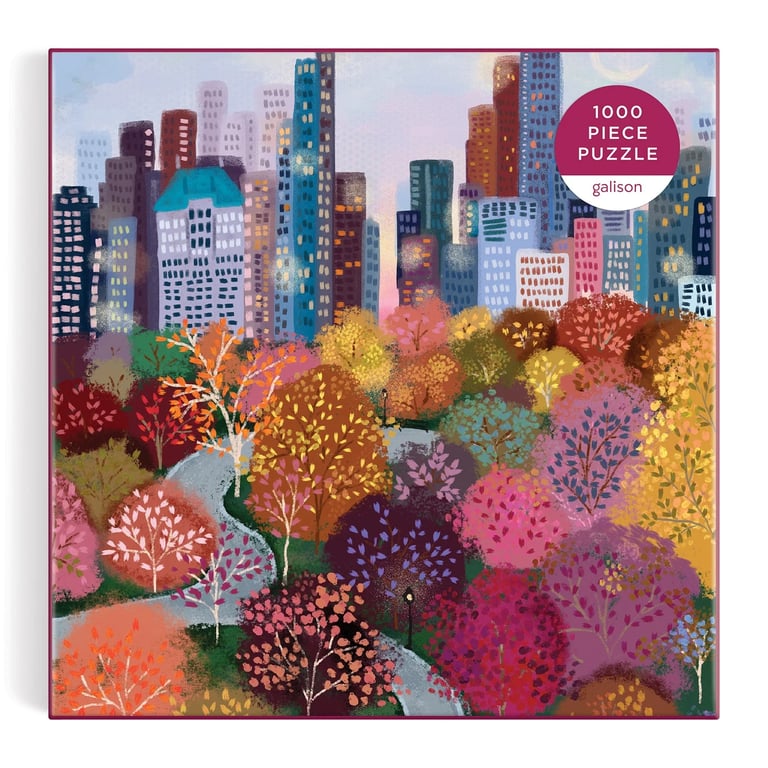 PUZZLE 1000 PIÈCES - PARKSIDE VIEW, GALISON Image 4
