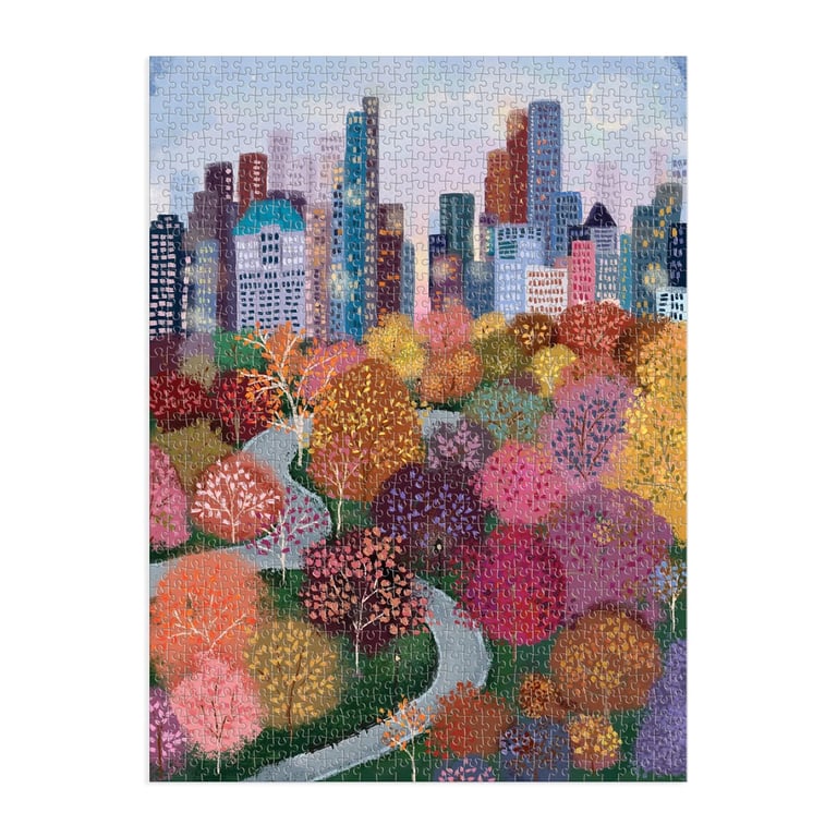 PUZZLE 1000 PIÈCES - PARKSIDE VIEW, GALISON Image 2