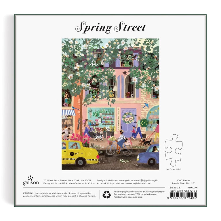 PUZZLE 1000 PIÈCES - SPRING STREET, GALISON Image 3