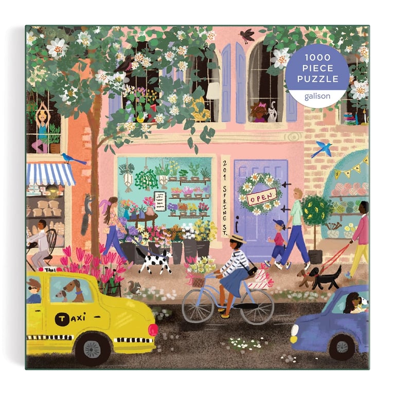 PUZZLE 1000 PIÈCES - SPRING STREET, GALISON Image 4