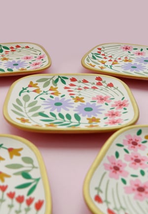 Image of PLATO DE CERAMICA PINTADO A MANO 59