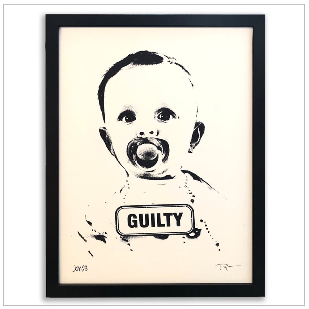 Image of GUILTY A3 white 