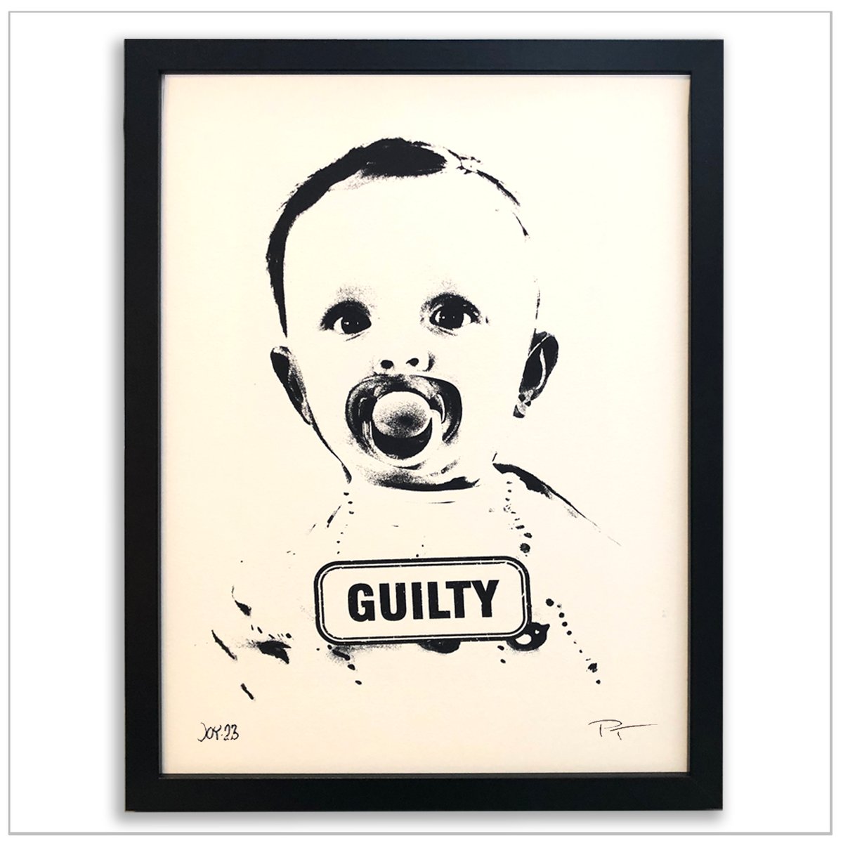 Image of GUILTY A3 white
