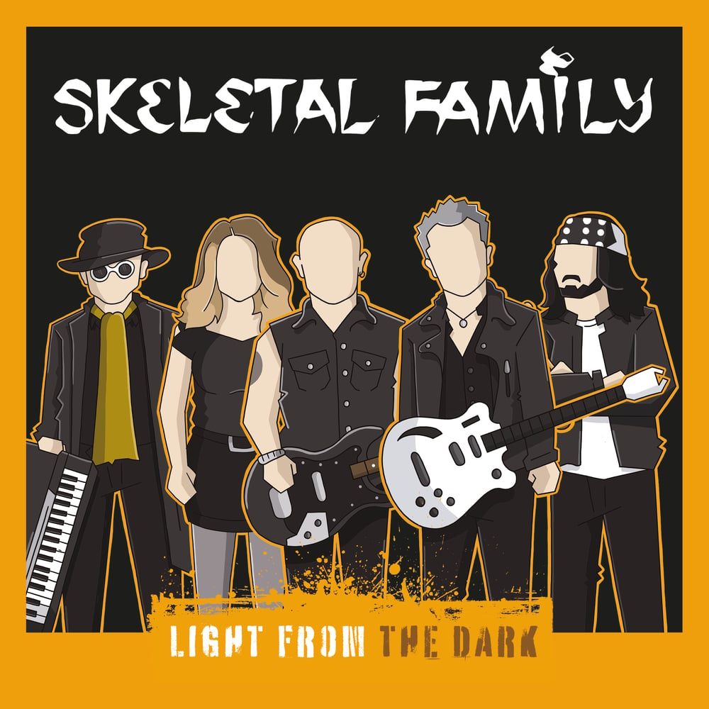 SKELETAL FAMILY -  'LIGHT FROM THE DARK' CD + SIGNED ART PRINT
