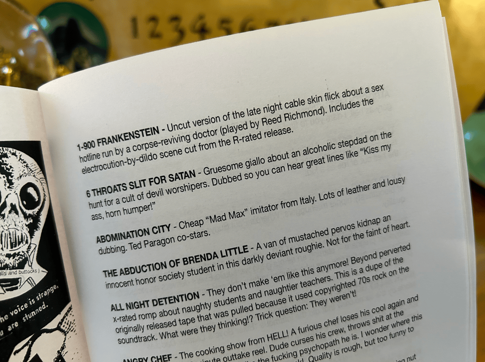 Trader Tony's Tape Dungeon Catalog