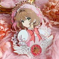 Image 2 of Cardcaptor Sakura Pin (Pink Variant) in hand sell
