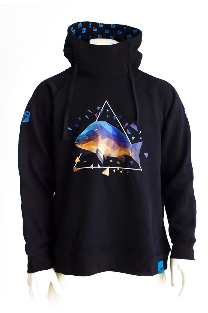 Image of Hoody "low poly carp" – Oversized!