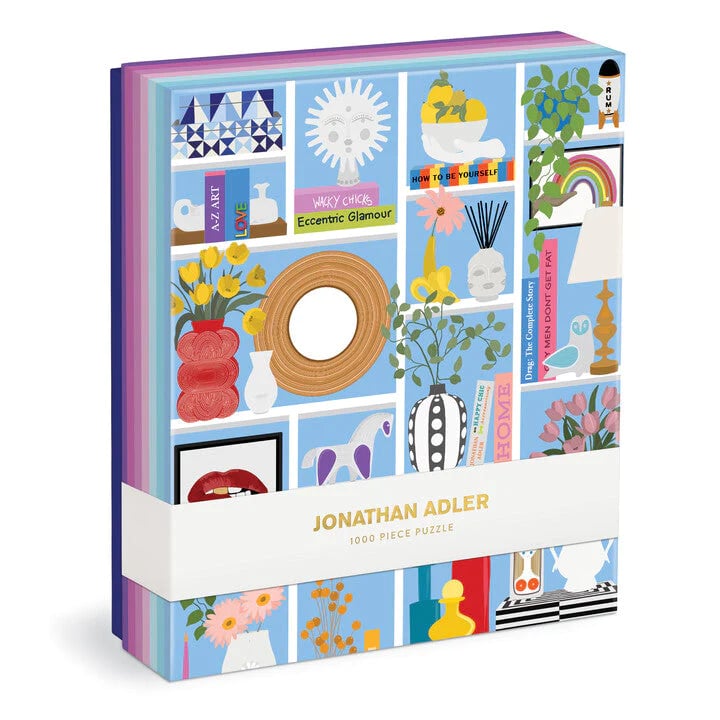PUZZLE 1000 PIÈCES - JONATHAN ADLER - SHELFIE, GALISON