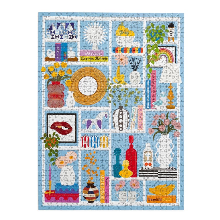 PUZZLE 1000 PIÈCES - JONATHAN ADLER - SHELFIE, GALISON Image 2