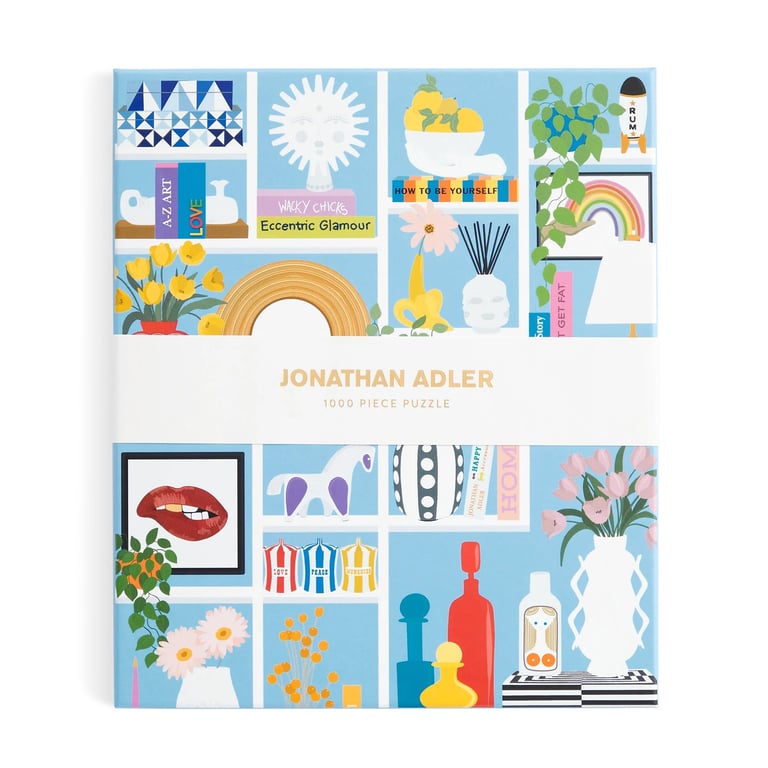 PUZZLE 1000 PIÈCES - JONATHAN ADLER - SHELFIE, GALISON Image 5