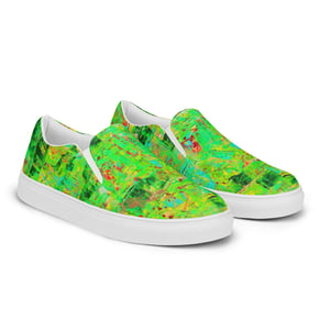 Image of "Moss" Women’s slip-on canvas shoes 