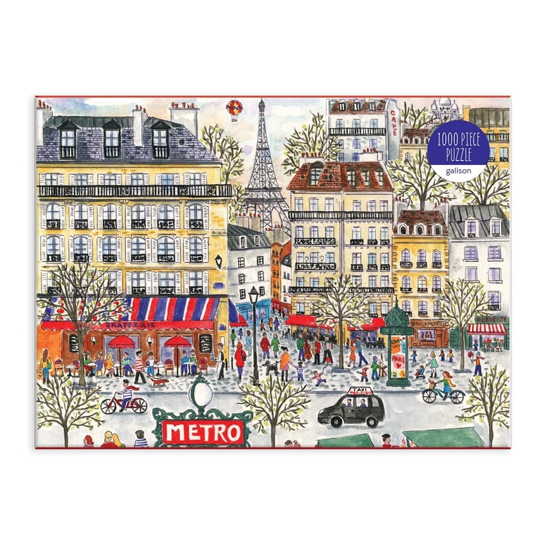 PUZZLE 1000 PIÈCES - PARIS - MICHAEL STORRINGS, GALISON Image 4