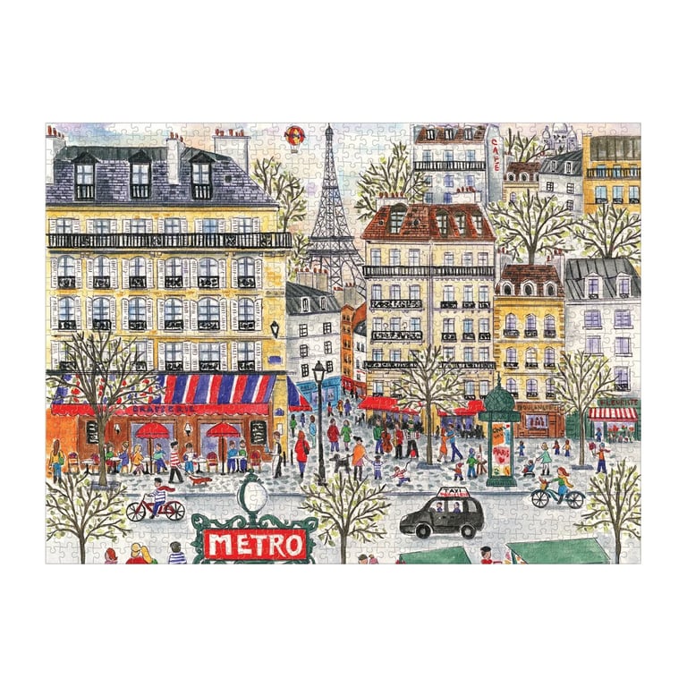 PUZZLE 1000 PIÈCES - PARIS - MICHAEL STORRINGS, GALISON Image 2