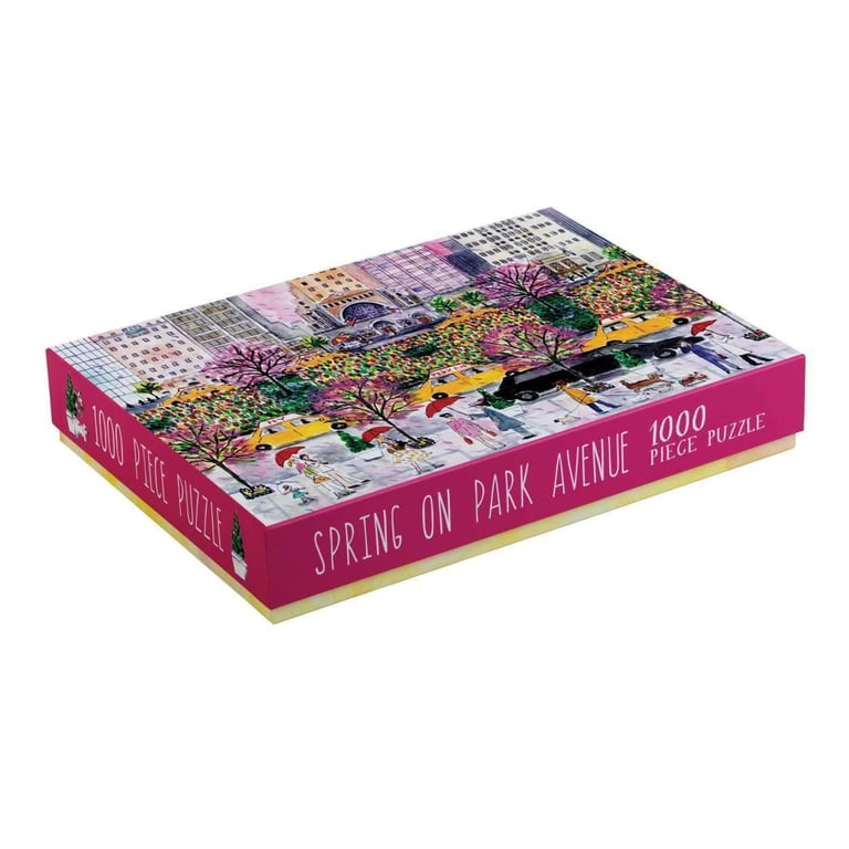 PUZZLE 1000 PIÈCES - SPRING ON PARK AVENUE - MICHAEL STORRINGS, GALISON Image 3