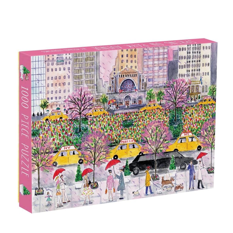 PUZZLE 1000 PIÈCES - SPRING ON PARK AVENUE - MICHAEL STORRINGS, GALISON