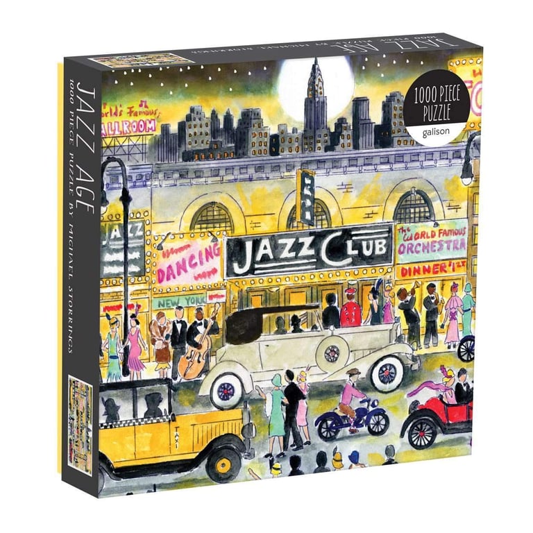PUZZLE 1000 PIÈCES - JAZZ AGE - MICHAEL STORRINGS, GALISON
