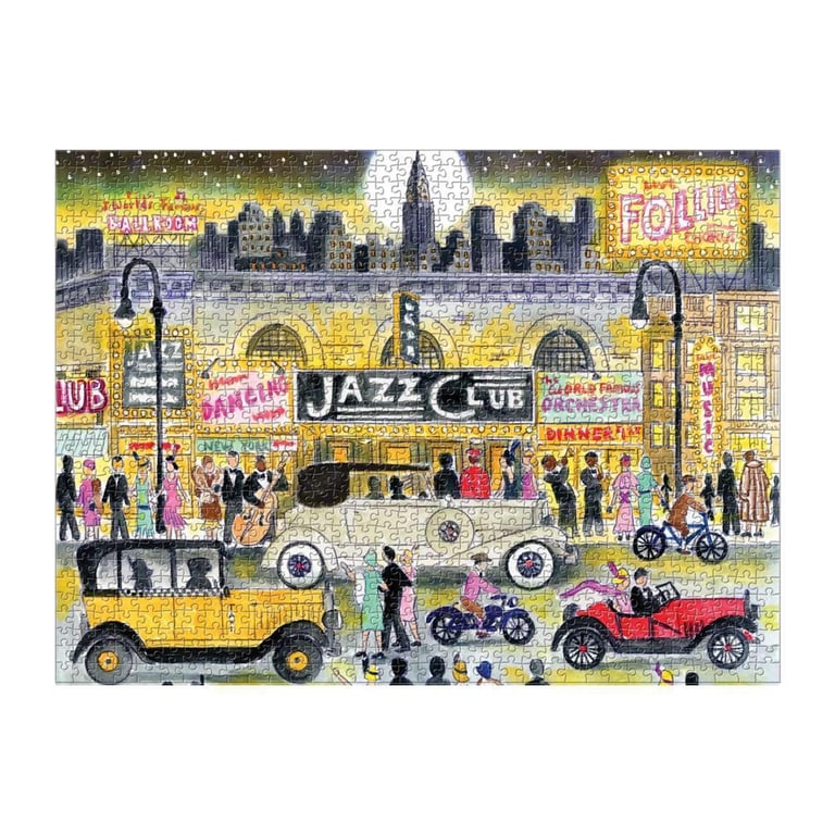 PUZZLE 1000 PIÈCES - JAZZ AGE - MICHAEL STORRINGS, GALISON Image 2
